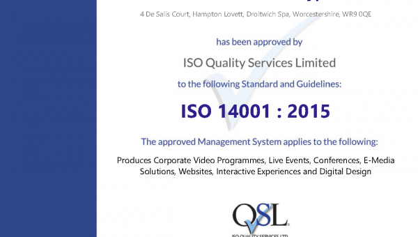 ISO 14001 Recertification